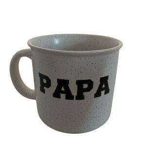 Papa Mug in Speckled White